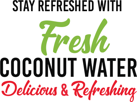 TD Farms Fresh Coconut Water